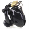CockLock Cage de chasteté Nub Soft 6 x 2cm Noire